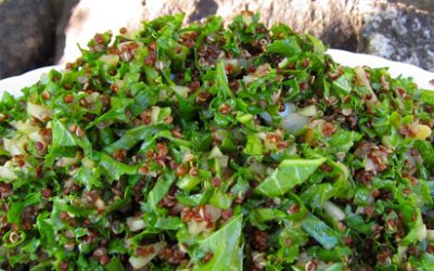 Totally addictive kale salad